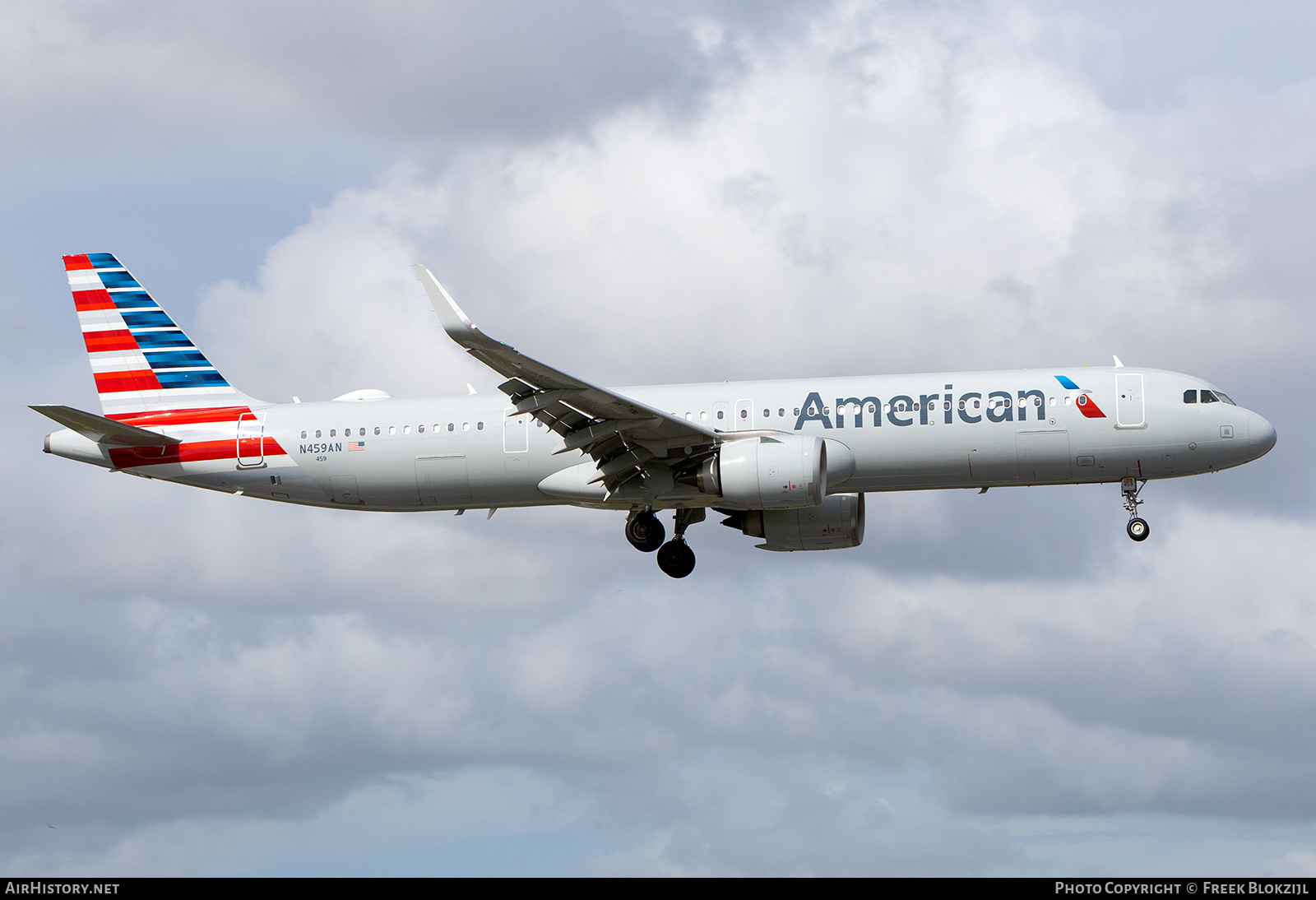 Aircraft Photo of N459AN | Airbus A321-253NX | American Airlines | AirHistory.net #662259