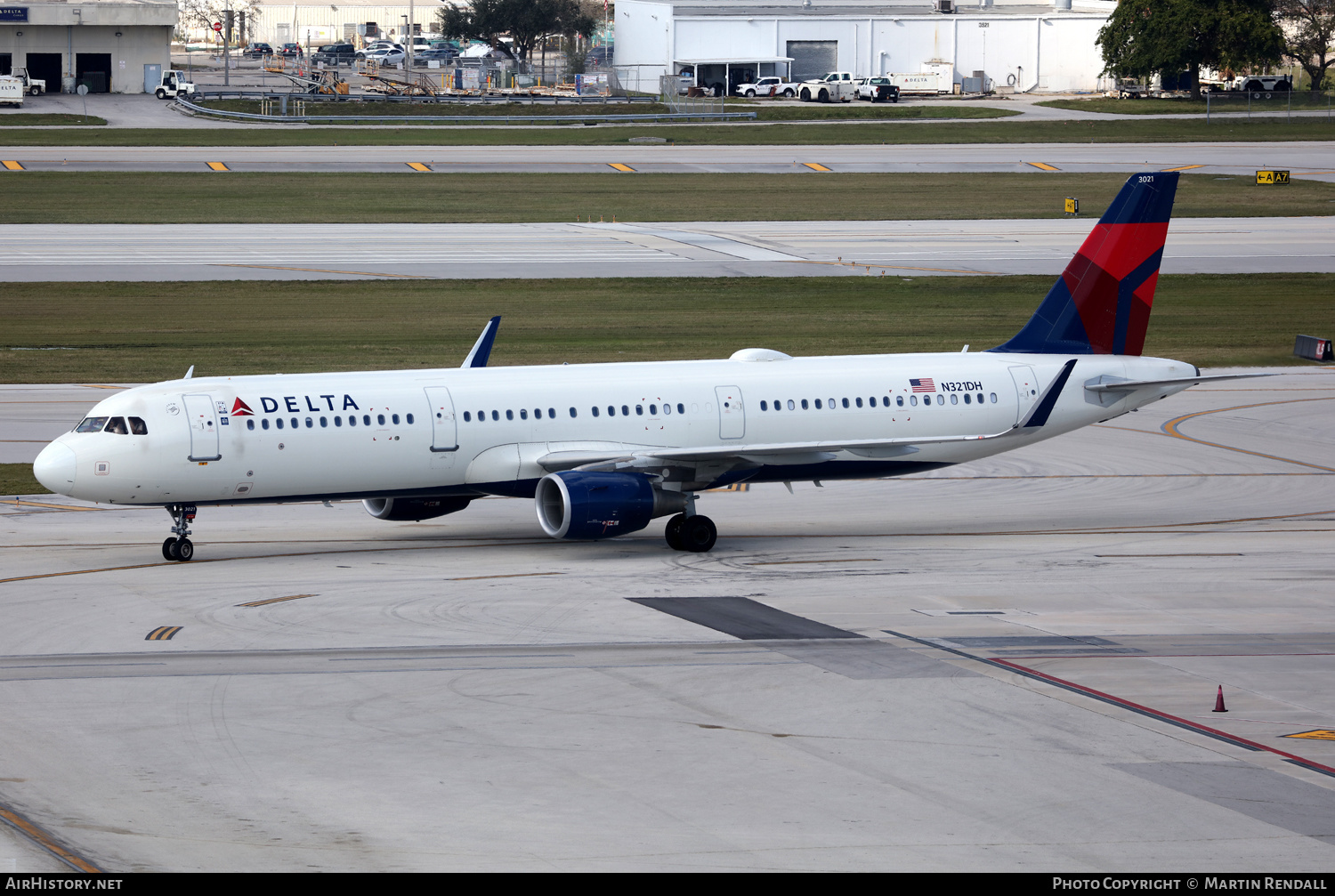 Aircraft Photo of N321DH | Airbus A321-211 | Delta Air Lines ...
