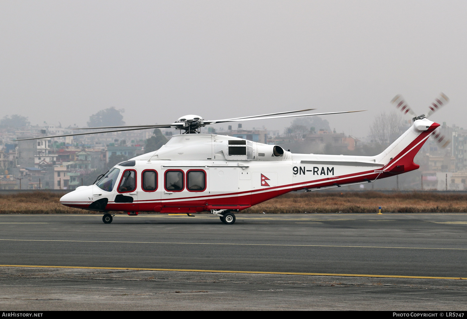 Aircraft Photo of 9N-RAM | Leonardo AW-139 | Nepal Government | AirHistory.net #662271