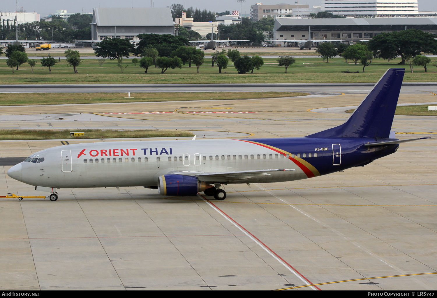 Aircraft Photo of HS-BRE | Boeing 737-429 | Orient Thai Airlines | AirHistory.net #662280