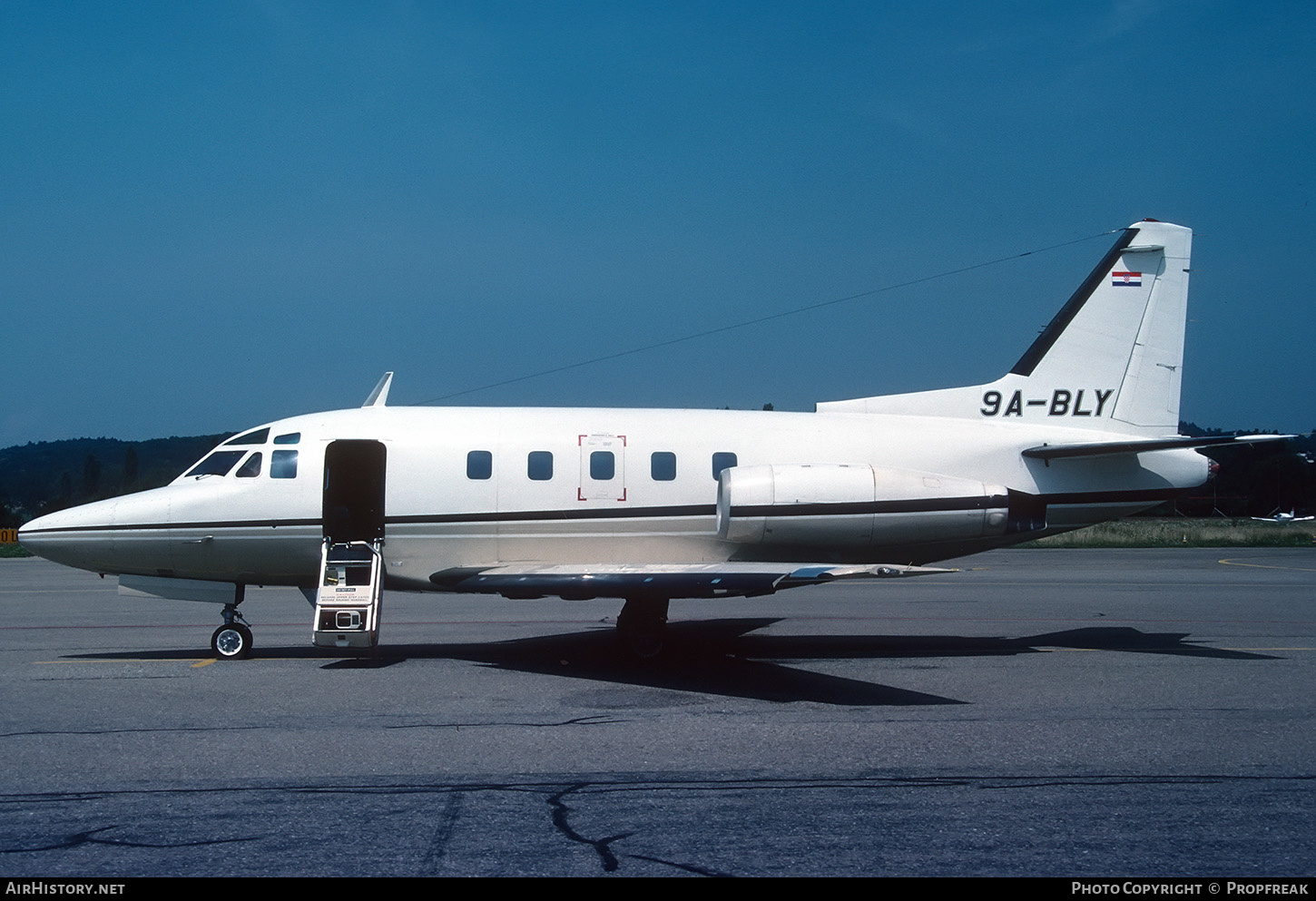 Aircraft Photo of 9A-BLY | North American Rockwell NA-380 Sabreliner 75A | Croatia - Government | AirHistory.net #662281