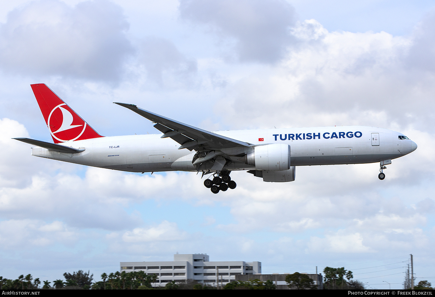 Aircraft Photo of TC-LJR | Boeing 777-F | Turkish Airlines Cargo | AirHistory.net #662285