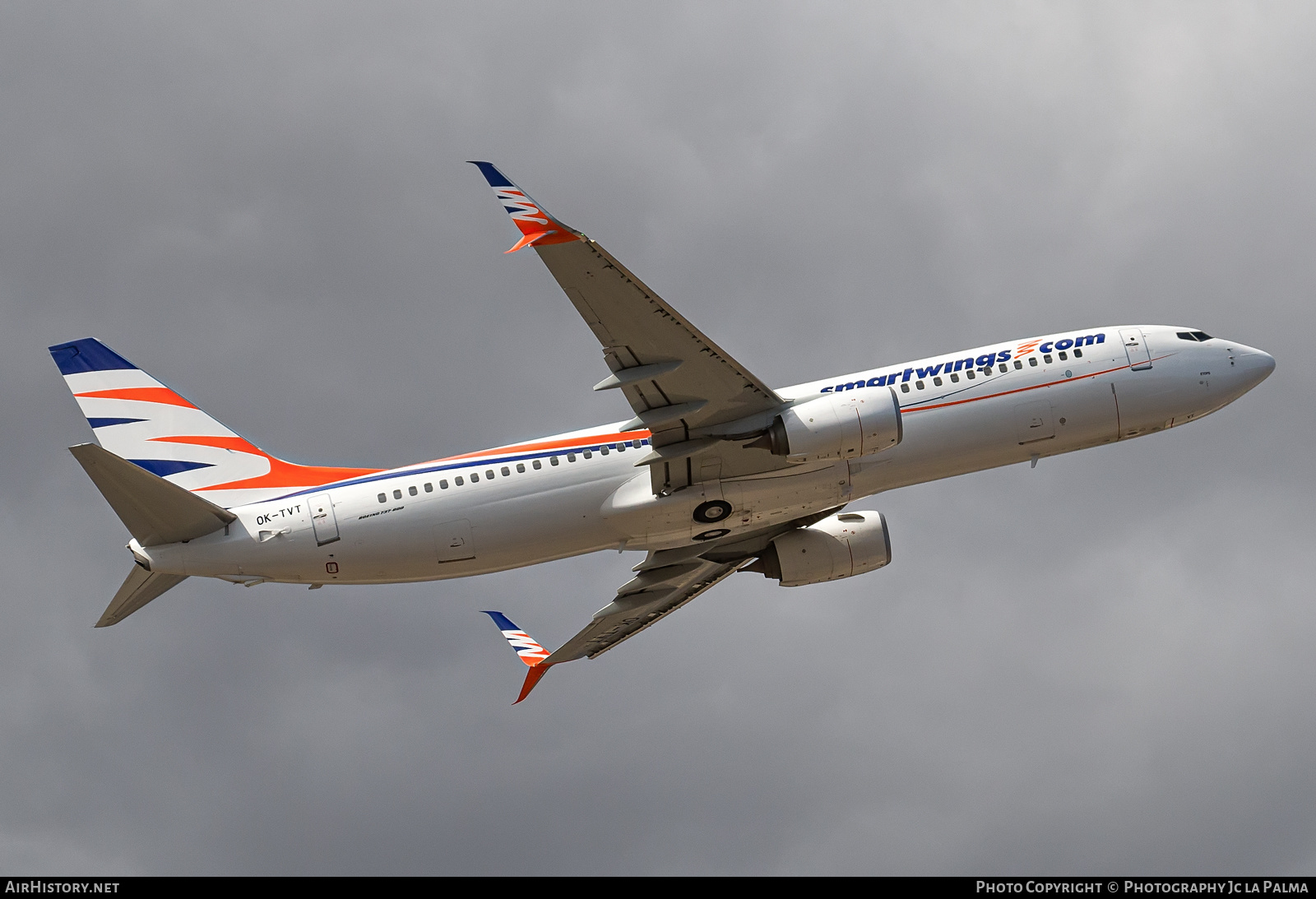 Aircraft Photo of OK-TVT | Boeing 737-86N | Smartwings | AirHistory.net #662293
