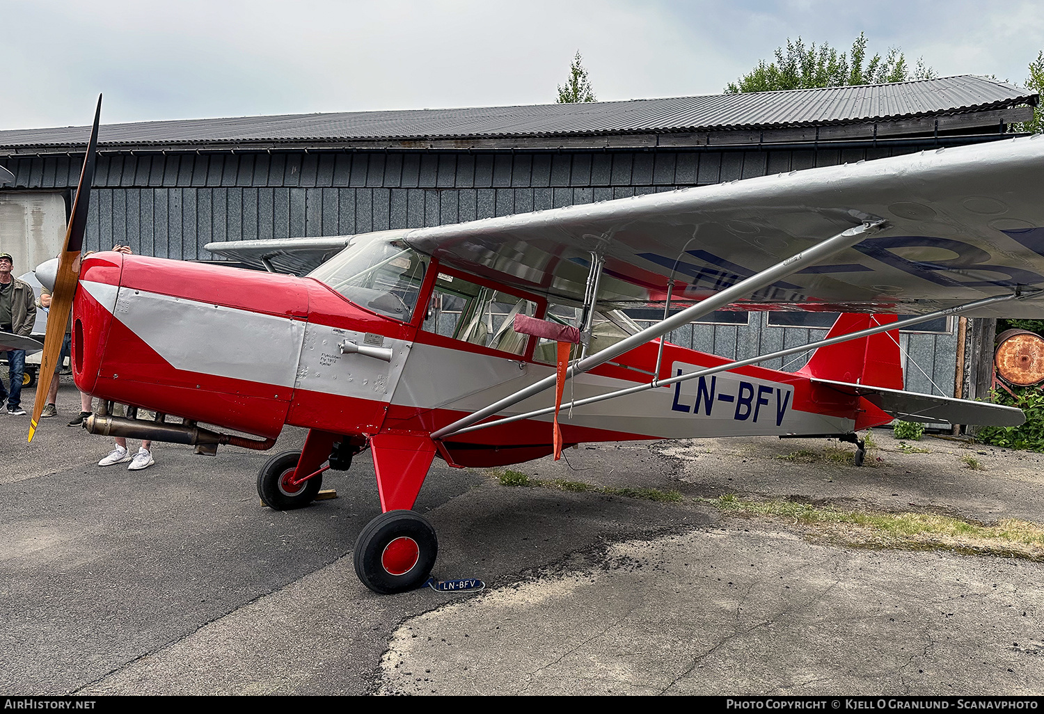 Aircraft Photo of LN-BFV | Auster 5 J1 Autocrat | Flyklubben Fly 1912 | AirHistory.net #662298