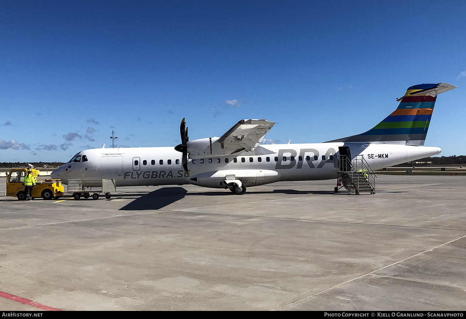 Aircraft Photo of SE-MKM | ATR ATR-72-600 (ATR-72-212A) | BRA - Braathens Regional Airlines | AirHistory.net #662302