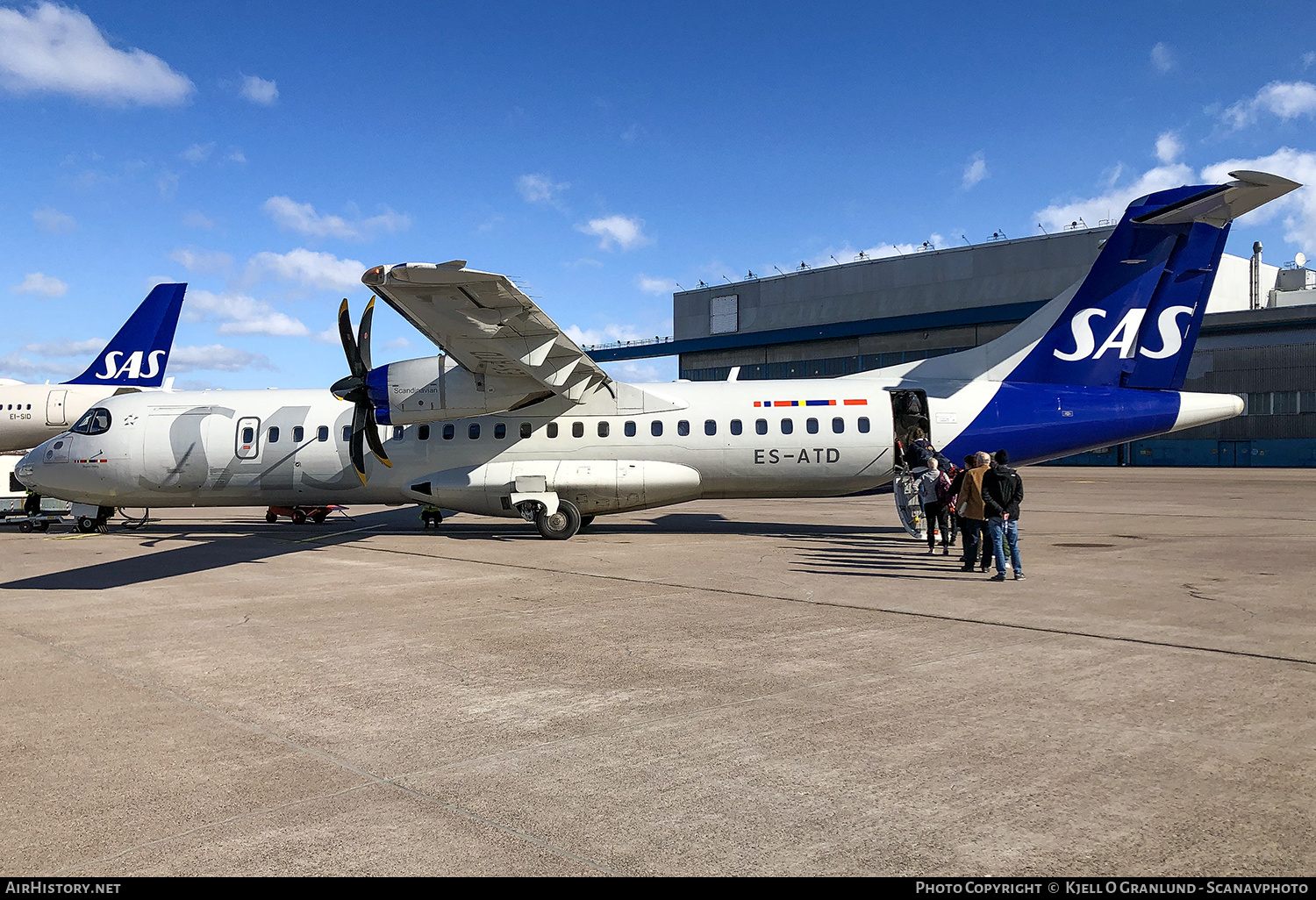 Aircraft Photo of ES-ATD | ATR ATR-72-600 (ATR-72-212A) | Scandinavian Airlines - SAS | AirHistory.net #662306