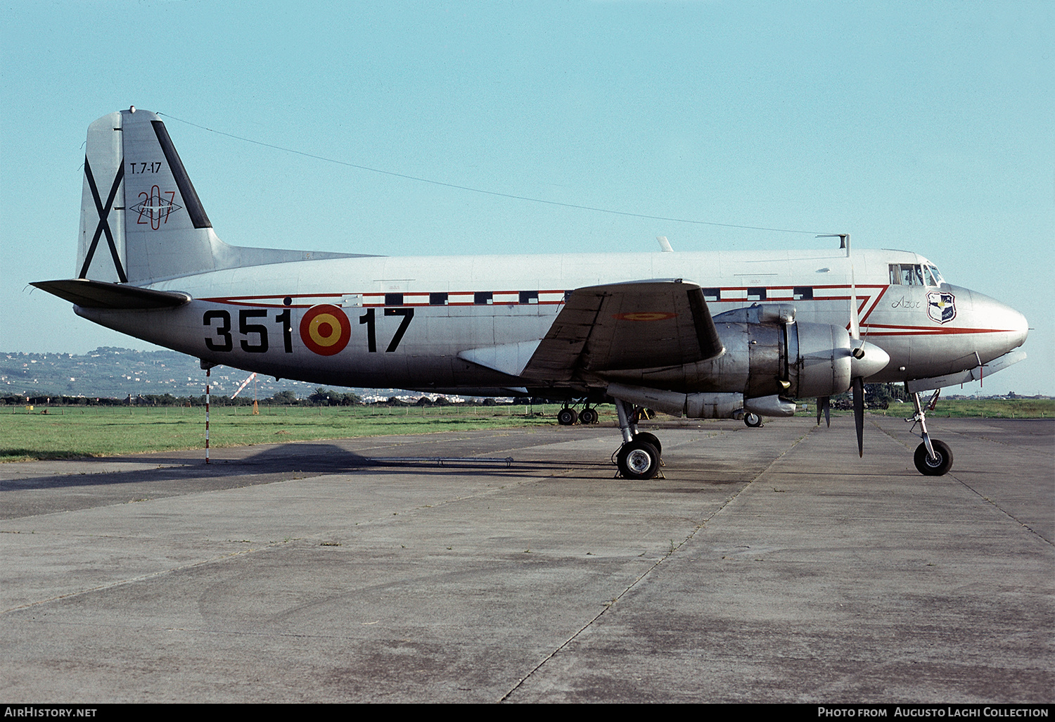 Aircraft Photo of T7-17 | CASA C207A Azor | Spain - Air Force | AirHistory.net #662330