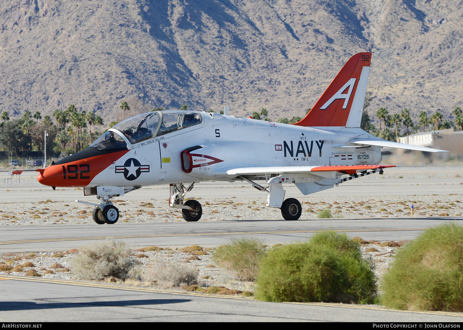 Aircraft Photo of 167091 | McDonnell Douglas T-45C Goshawk | USA - Navy | AirHistory.net #662344