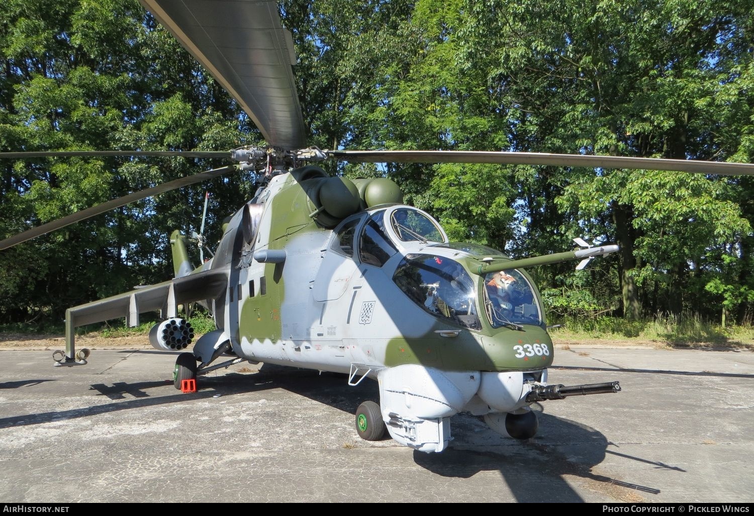 Aircraft Photo of 3368 | Mil Mi-35 | Czechia - Air Force | AirHistory.net #662356