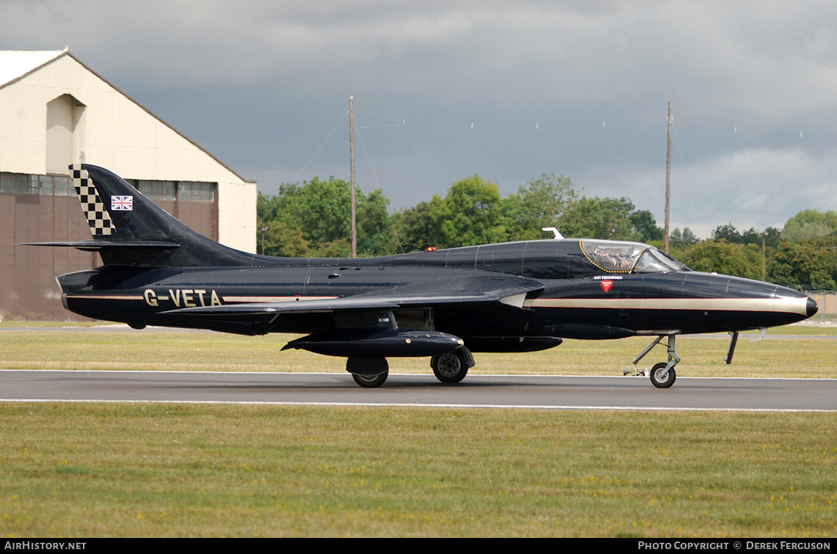 Aircraft Photo of G-VETA | Hawker Hunter T7 | AirHistory.net #662363