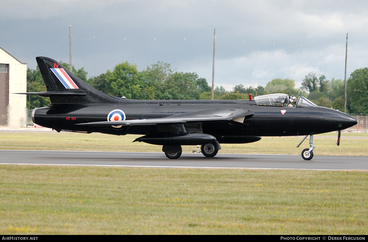 Aircraft Photo of G-PRII / XG194 | Hawker Hunter PR11 | UK - Air Force | AirHistory.net #662367