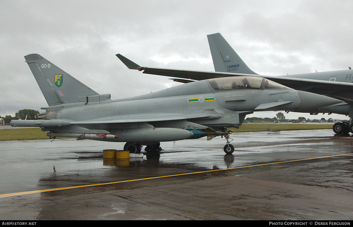 Aircraft Photo of ZJ802 | Eurofighter EF-2000 Typhoon T3 | UK - Air Force | AirHistory.net #662377