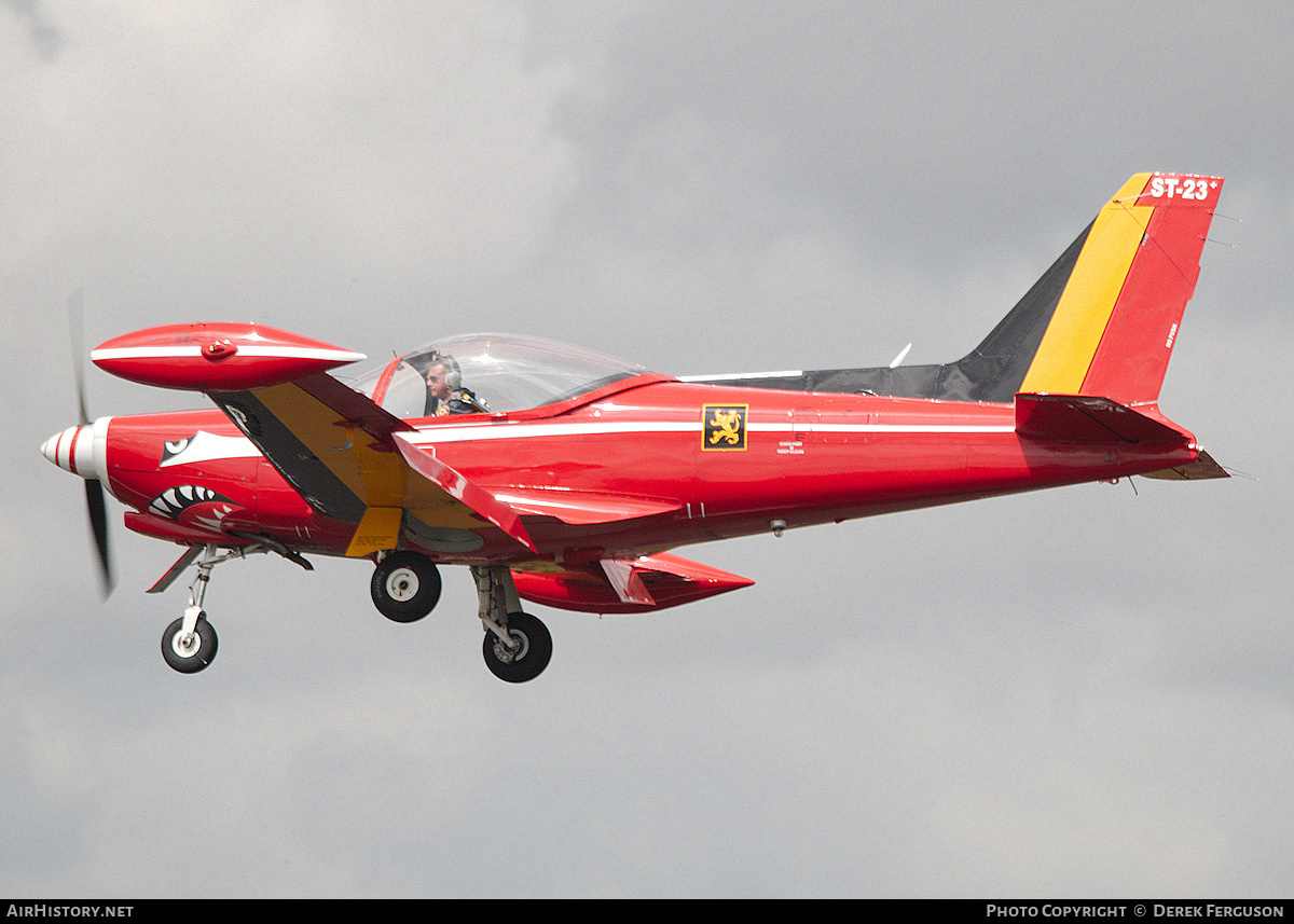 Aircraft Photo of ST-23 | SIAI-Marchetti SF-260M | Belgium - Air Force | AirHistory.net #662380