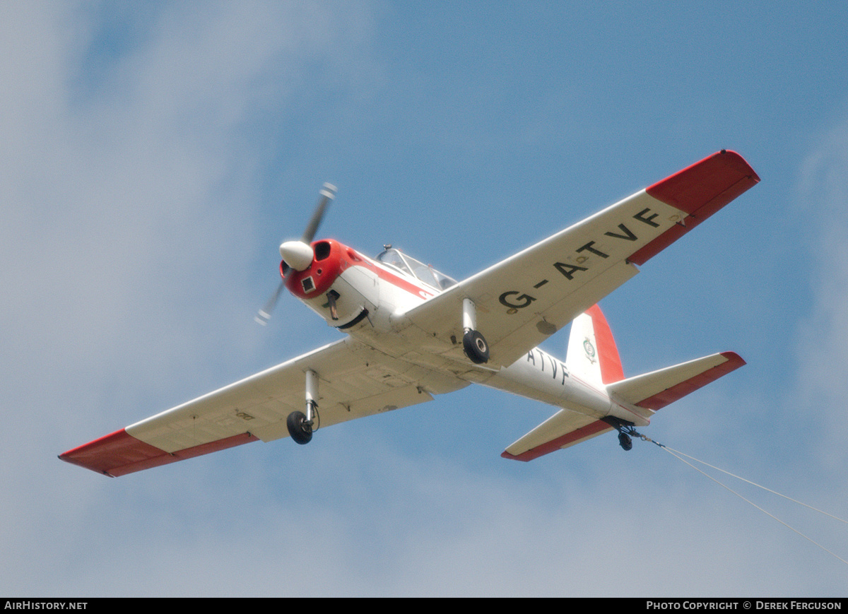 Aircraft Photo of G-ATVF | De Havilland Canada DHC-1 Chipmunk Mk22 | Royal Air Force Gliding and Soaring Association - RAFGSA | AirHistory.net #662381