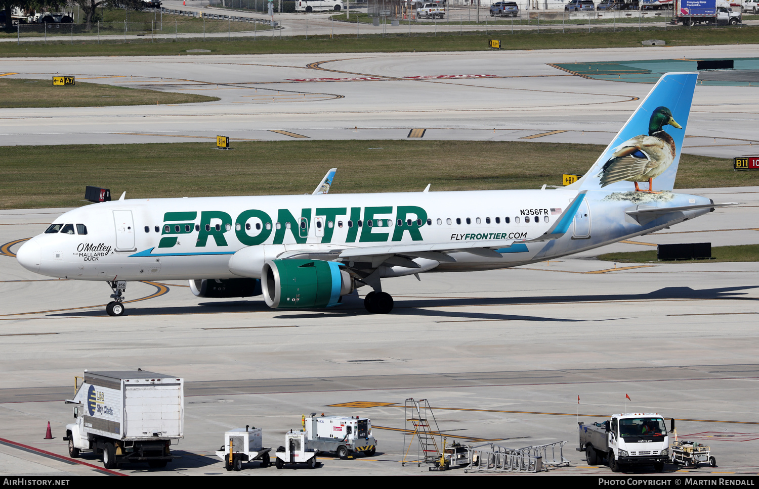 Aircraft Photo of N356FR | Airbus A320-251N | Frontier Airlines | AirHistory.net #662385