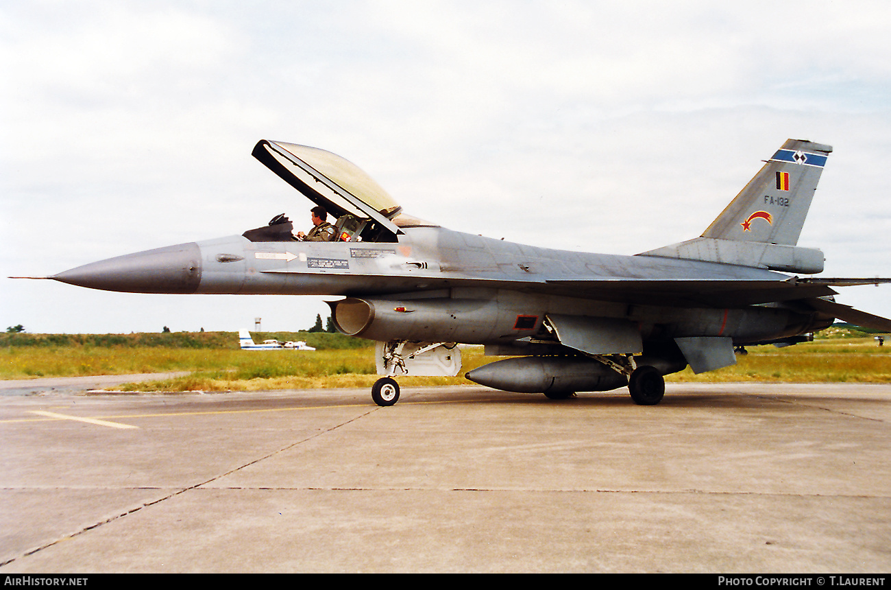 Aircraft Photo of FA-132 | General Dynamics F-16A Fighting Falcon | Belgium - Air Force | AirHistory.net #662386