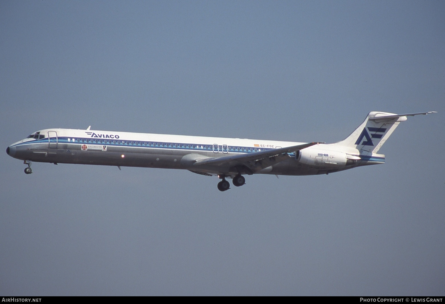 Aircraft Photo of EC-FOZ | McDonnell Douglas MD-88 | Aviaco | AirHistory.net #662395