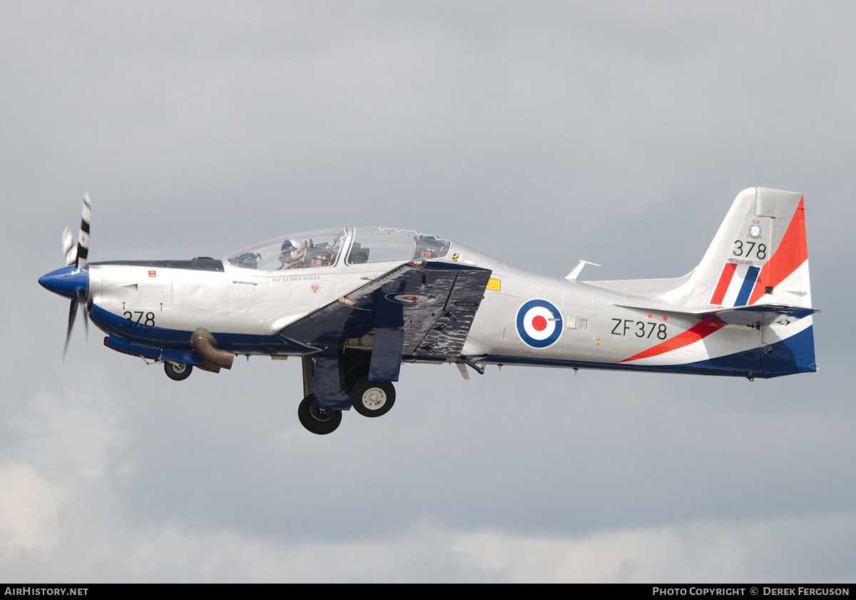 Aircraft Photo of ZF378 | Short S-312 Tucano T1 | UK - Air Force | AirHistory.net #662400