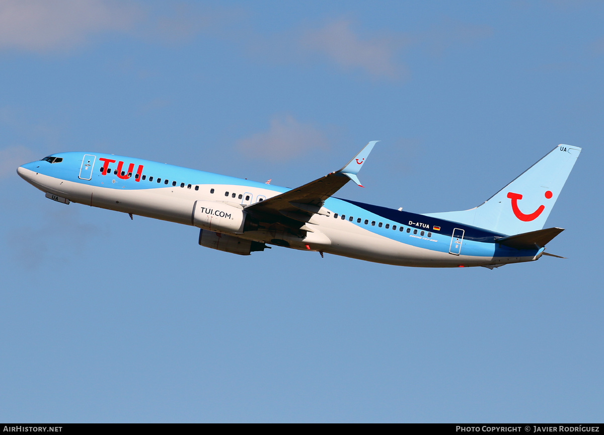 Aircraft Photo of D-ATUA | Boeing 737-8K5 | TUI | AirHistory.net #662414