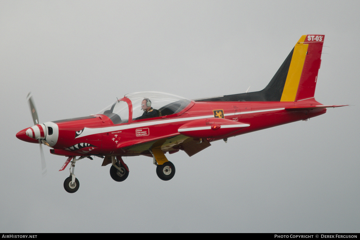 Aircraft Photo of ST-03 | SIAI-Marchetti SF-260M+ | Belgium - Air Force | AirHistory.net #662420