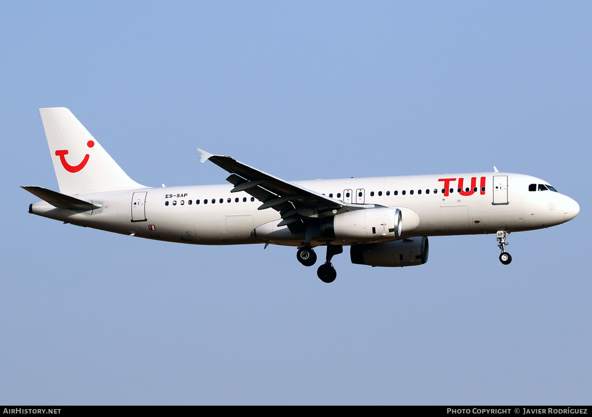 Aircraft Photo of ES-SAP | Airbus A320-232 | TUI | AirHistory.net #662434