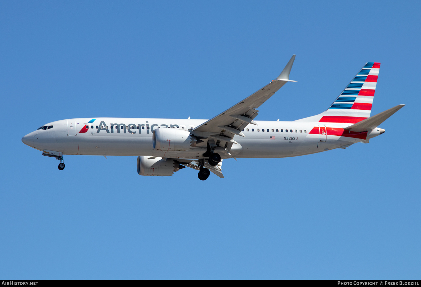 Aircraft Photo of N326SJ | Boeing 737-8 Max 8 | American Airlines | AirHistory.net #662446