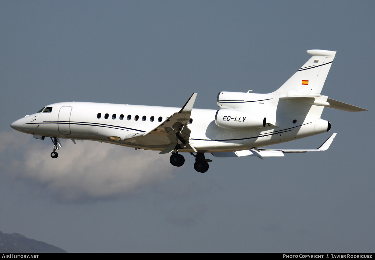 Aircraft Photo of EC-LLV | Dassault Falcon 7X | AirHistory.net #662450