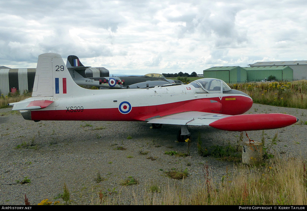 Aircraft Photo of XS209 | BAC 84 Jet Provost T4 | UK - Air Force | AirHistory.net #662456