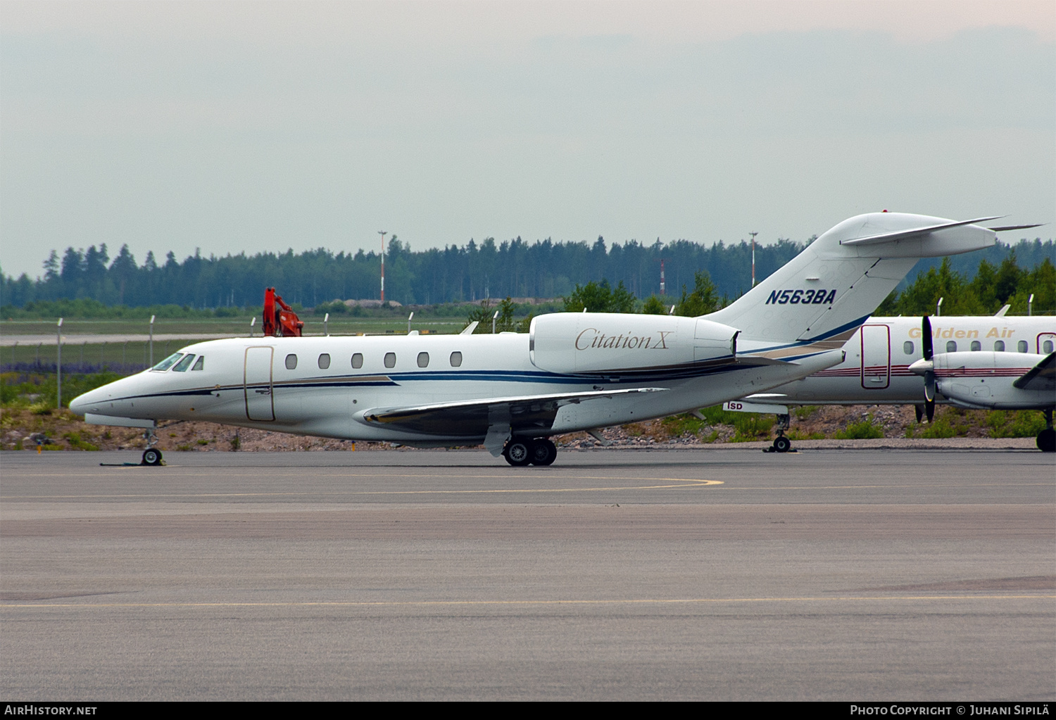 Aircraft Photo of N563BA | Cessna 750 Citation X | AirHistory.net #662457