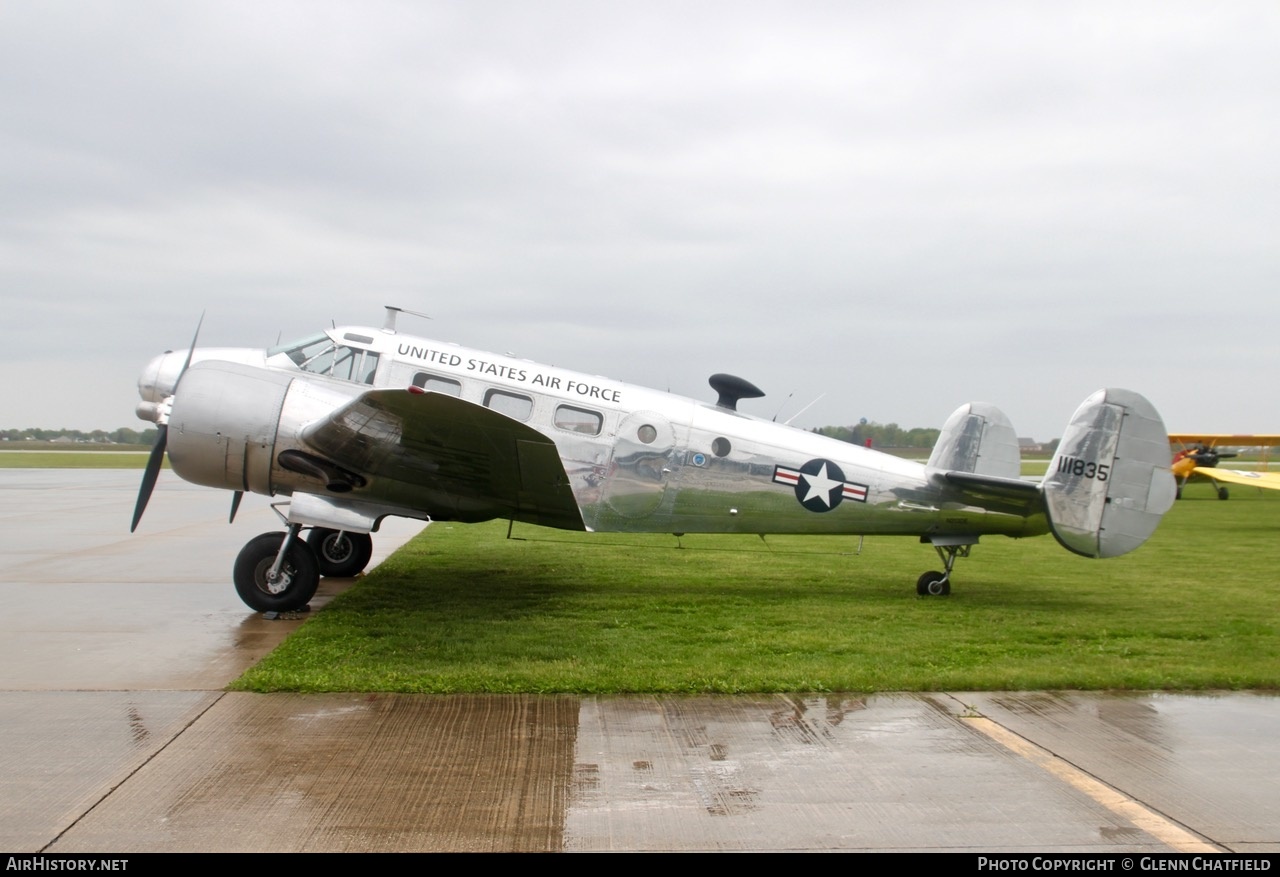 Aircraft Photo of N213DE / 111835 | Beech C-45H Expeditor | USA - Air Force | AirHistory.net #662462