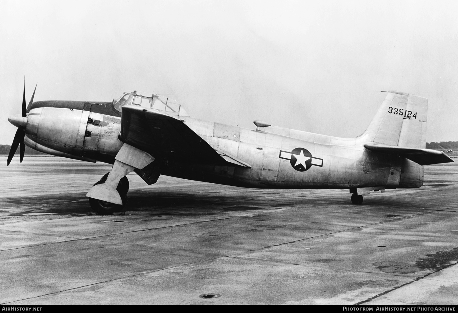 Aircraft Photo of 43-35124 / 335124 | Vultee XA-41 | USA - Air Force | AirHistory.net #662467