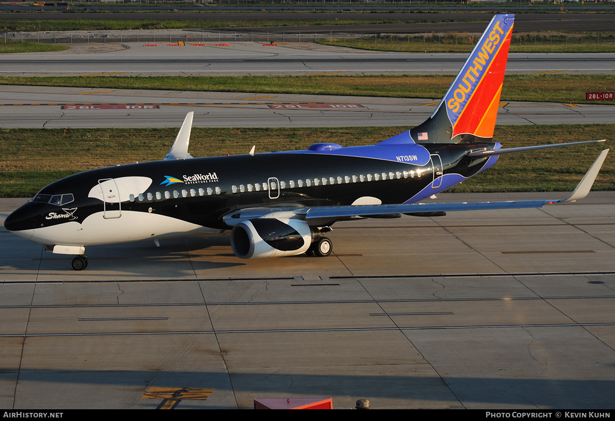 Aircraft Photo of N713SW | Boeing 737-7H4 | Southwest Airlines | AirHistory.net #662469