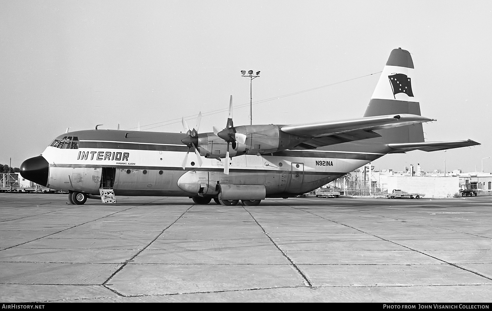 Aircraft Photo of N921NA | Lockheed L-100 Hercules (382B) | Interior Airways | AirHistory.net #662473