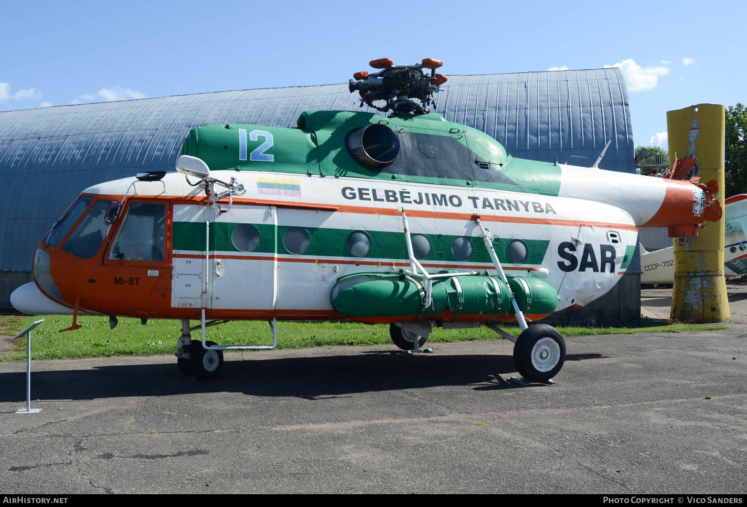 Aircraft Photo of 12 | Mil Mi-8T | Lithuania - Air Force | AirHistory.net #662487