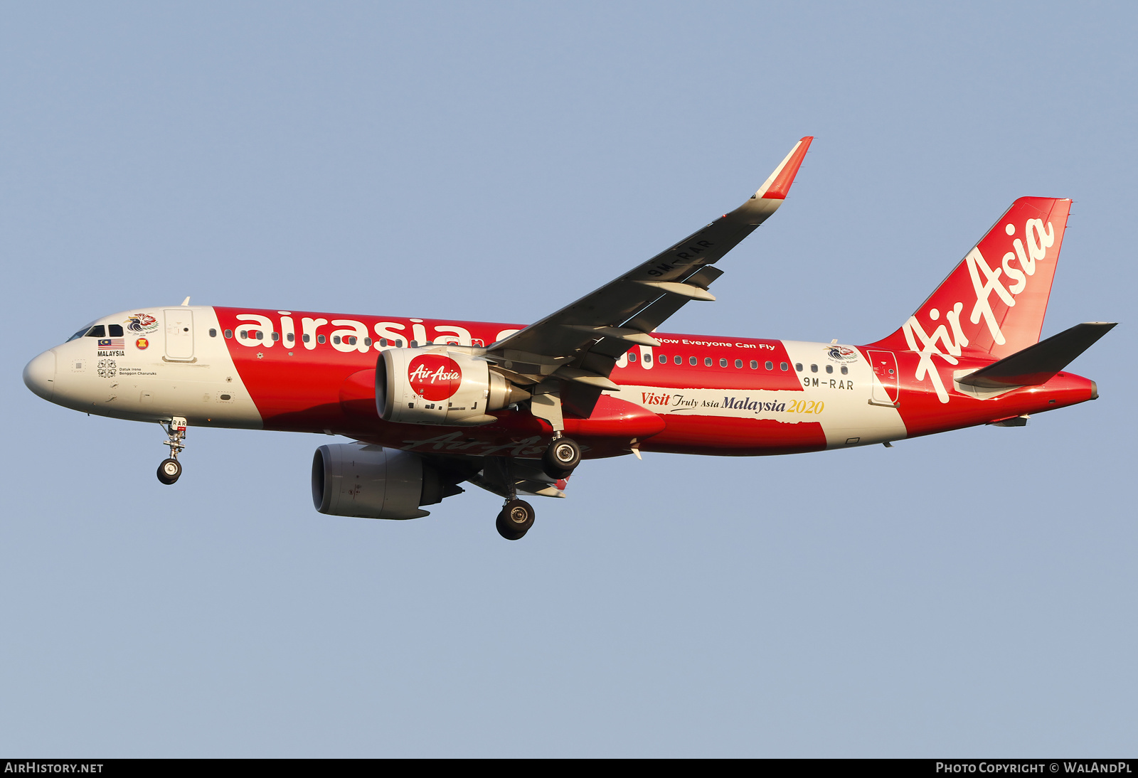 Aircraft Photo of 9M-RAR | Airbus A320-251N | AirAsia | AirHistory.net #662509