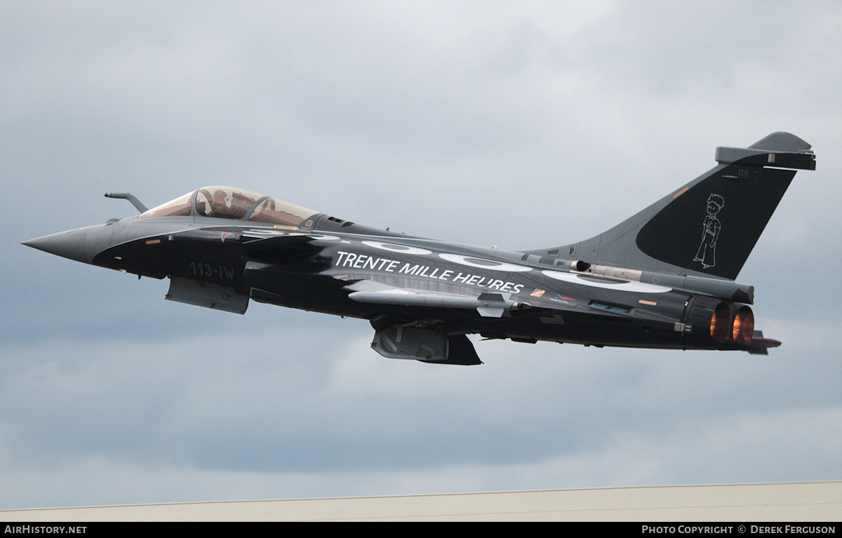 Aircraft Photo of 118 | Dassault Rafale C | France - Air Force | AirHistory.net #662515