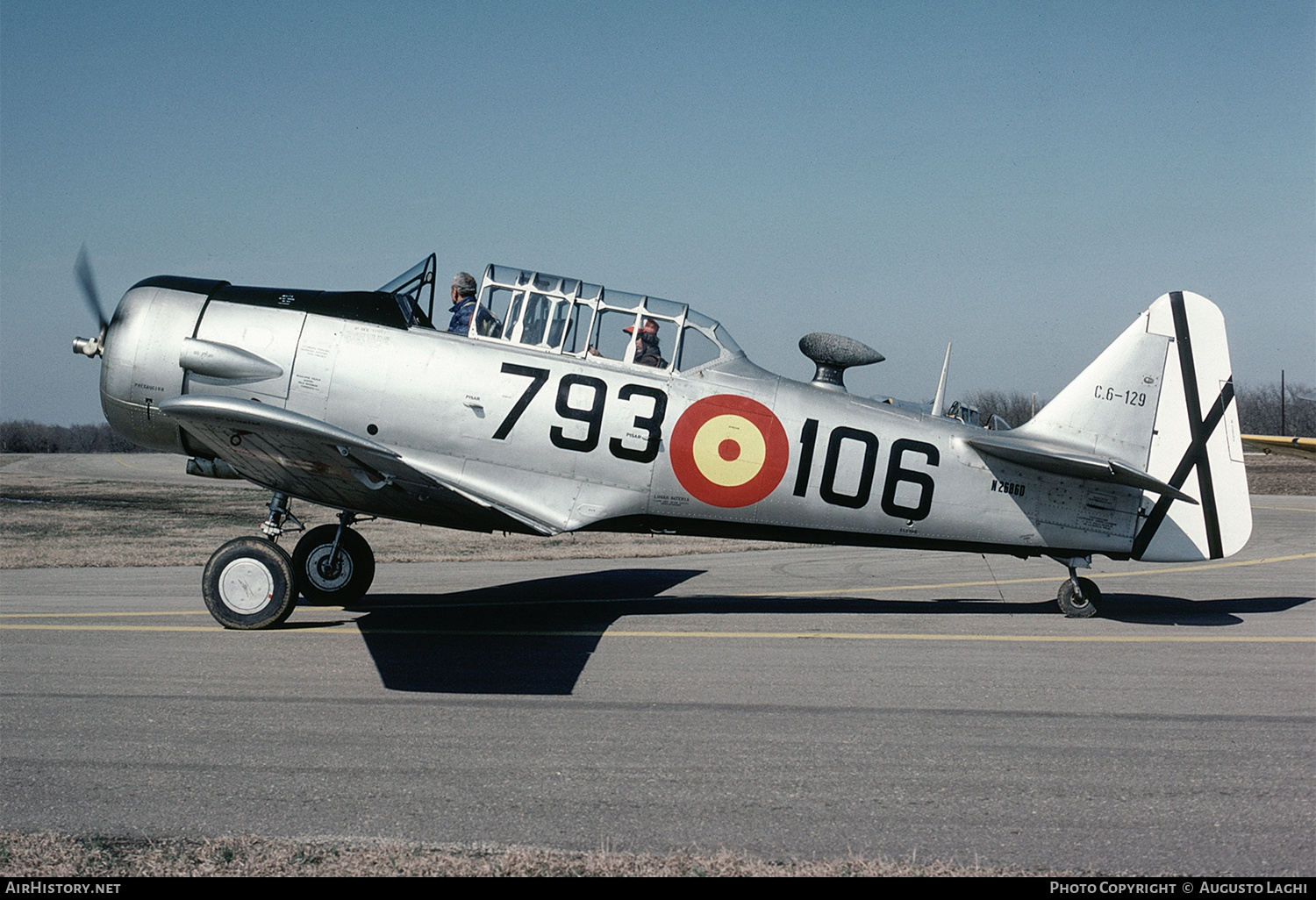 Aircraft Photo of N2686D / 793-106 | North American SNJ-5 Texan | Spain - Air Force | AirHistory.net #662524