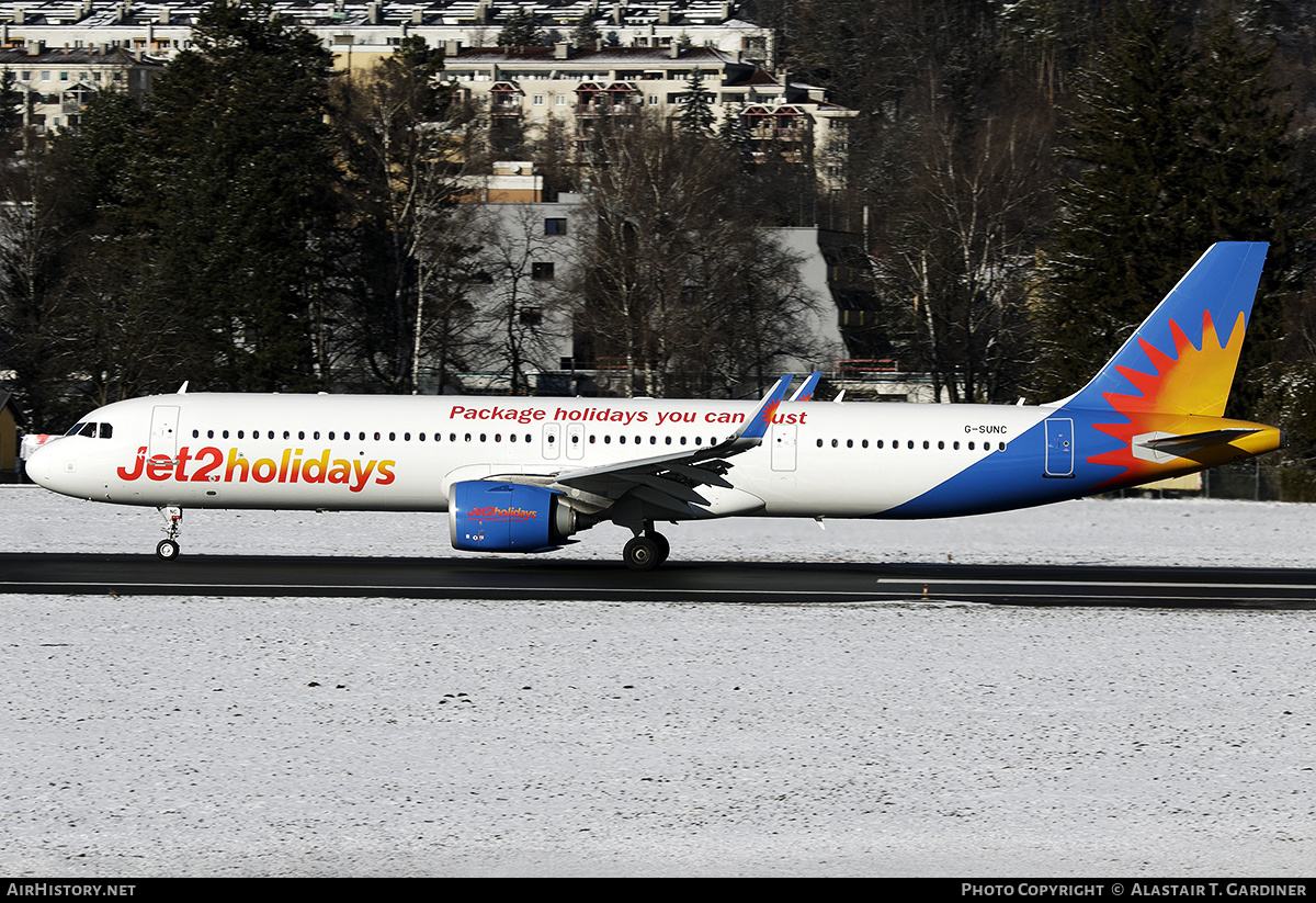 Aircraft Photo of G-SUNC | Airbus A321-251NX | Jet2 Holidays | AirHistory.net #662528