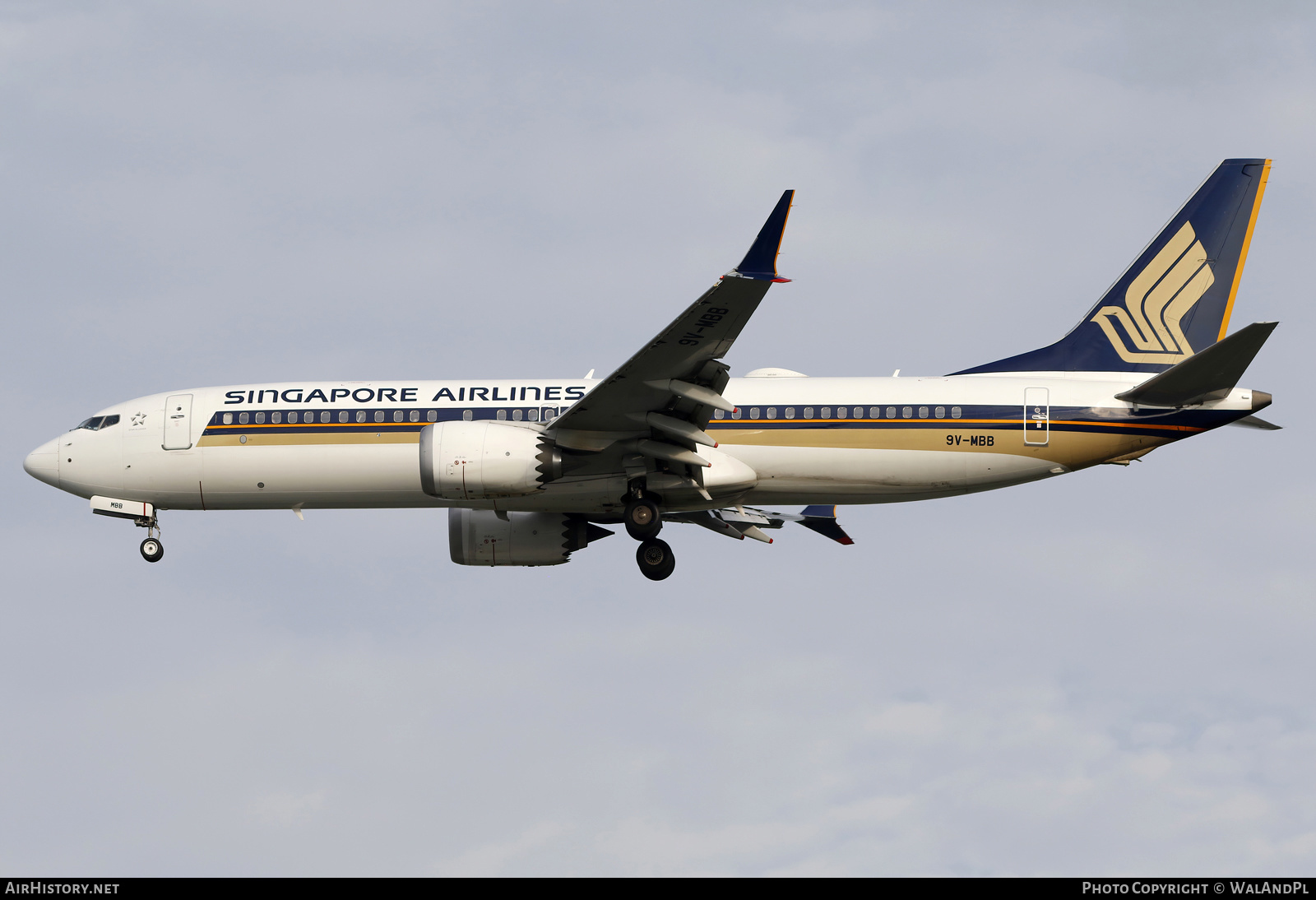 Aircraft Photo of 9V-MBB | Boeing 737-8 Max 8 | Singapore Airlines | AirHistory.net #662537