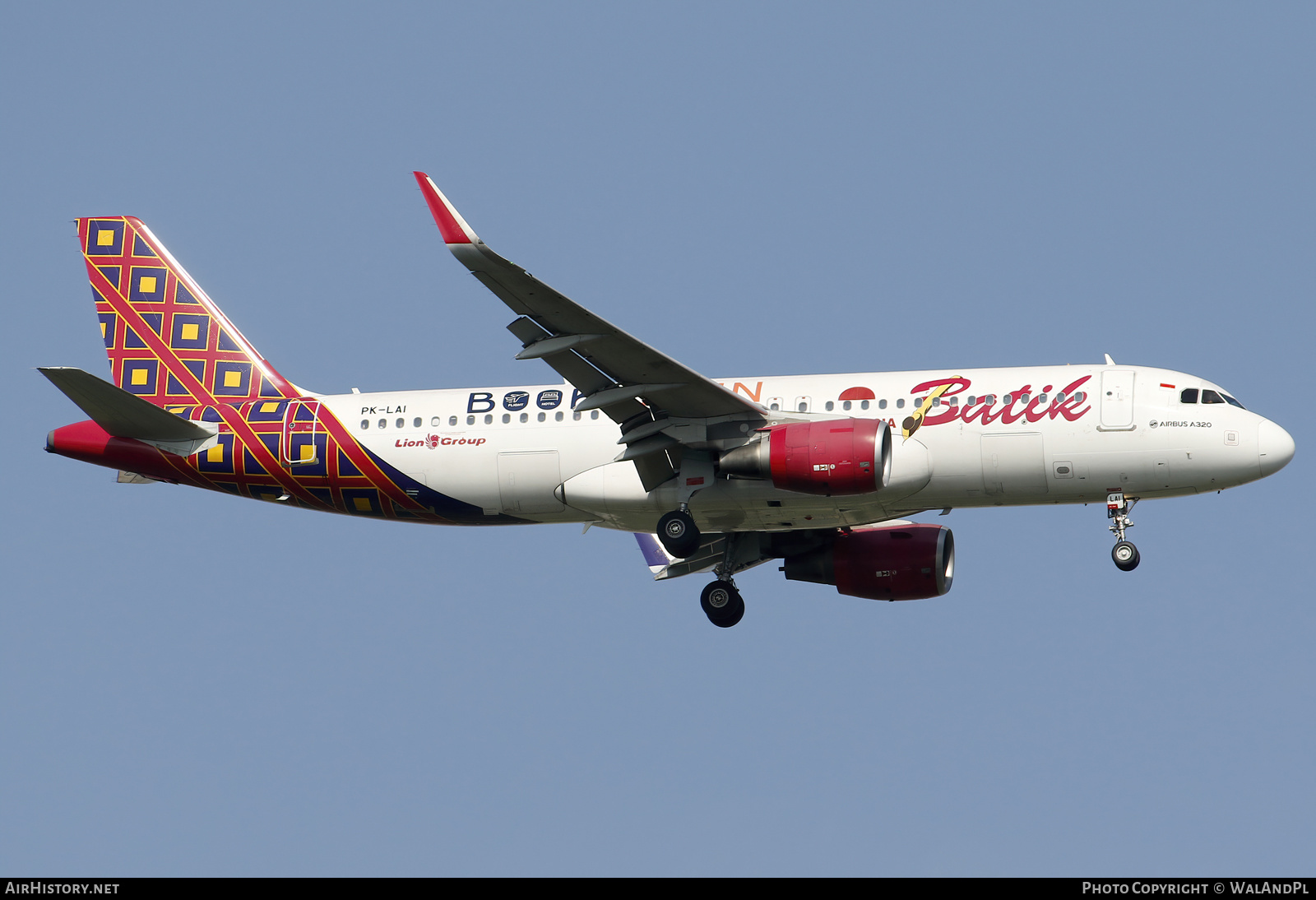 Aircraft Photo of PK-LAI | Airbus A320-214 | Batik Air | AirHistory.net #662538