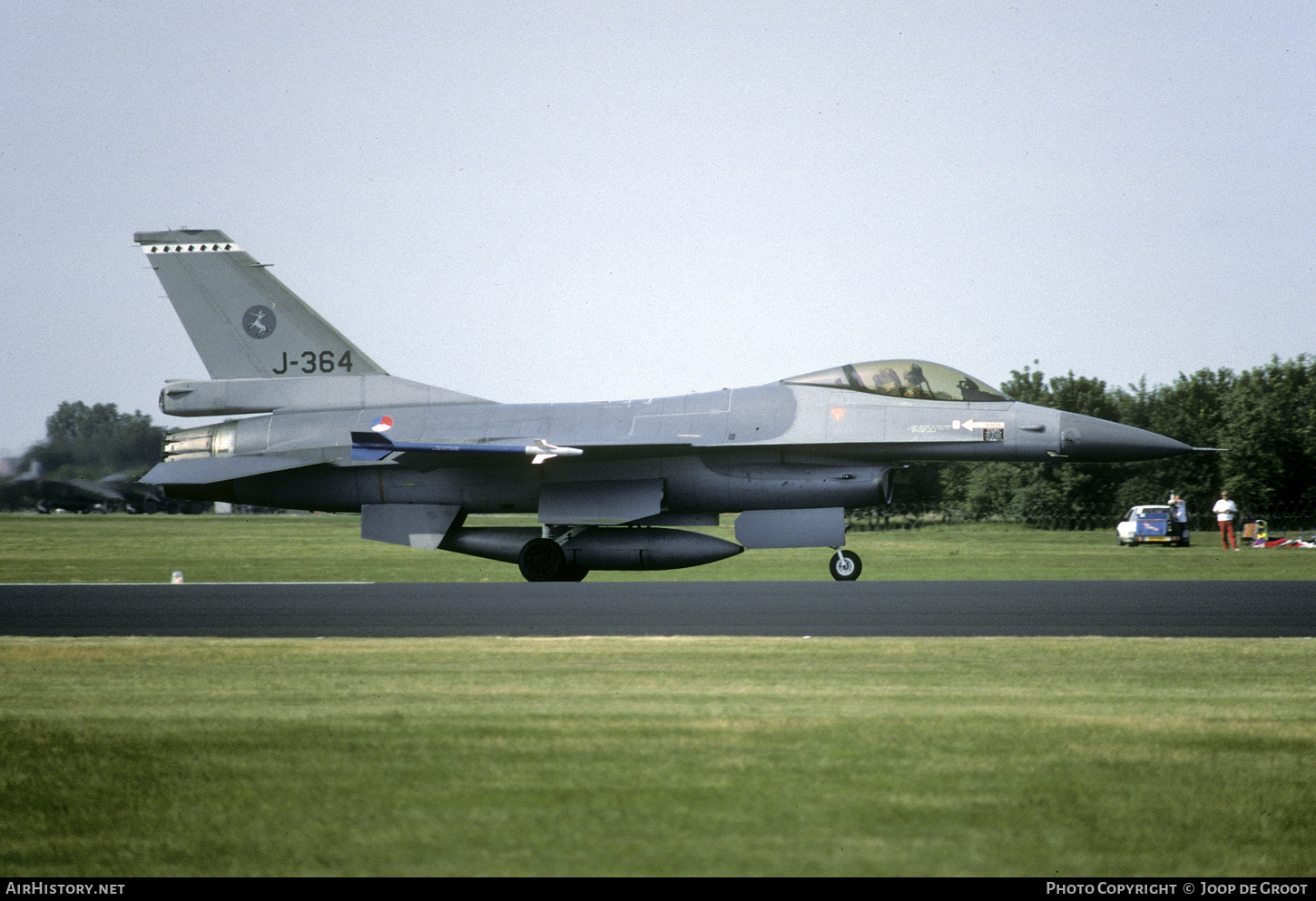 Aircraft Photo of J-364 | General Dynamics F-16A Fighting Falcon | Netherlands - Air Force | AirHistory.net #662546
