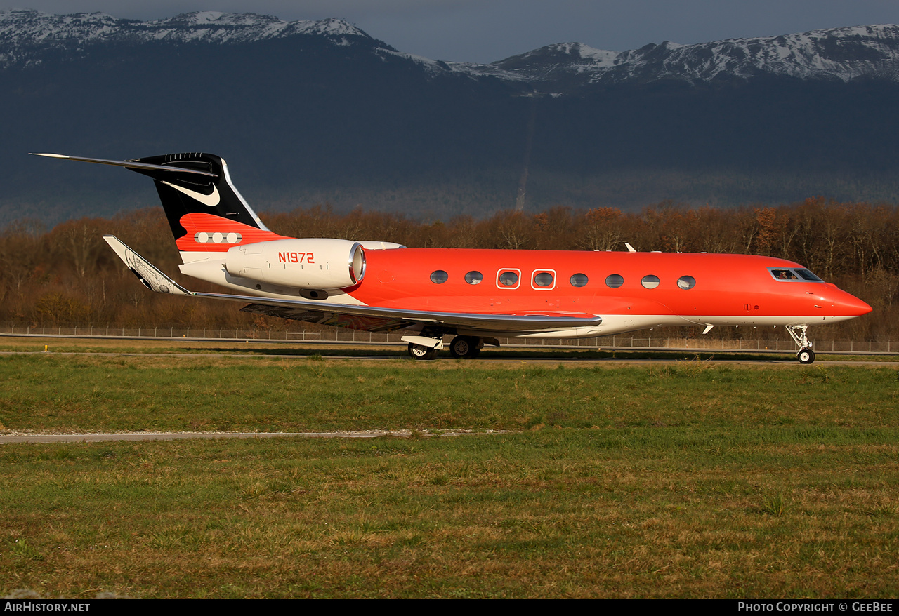 Aircraft Photo of N1972 | Gulfstream Aerospace G650ER (G-VI) | AirHistory.net #662548