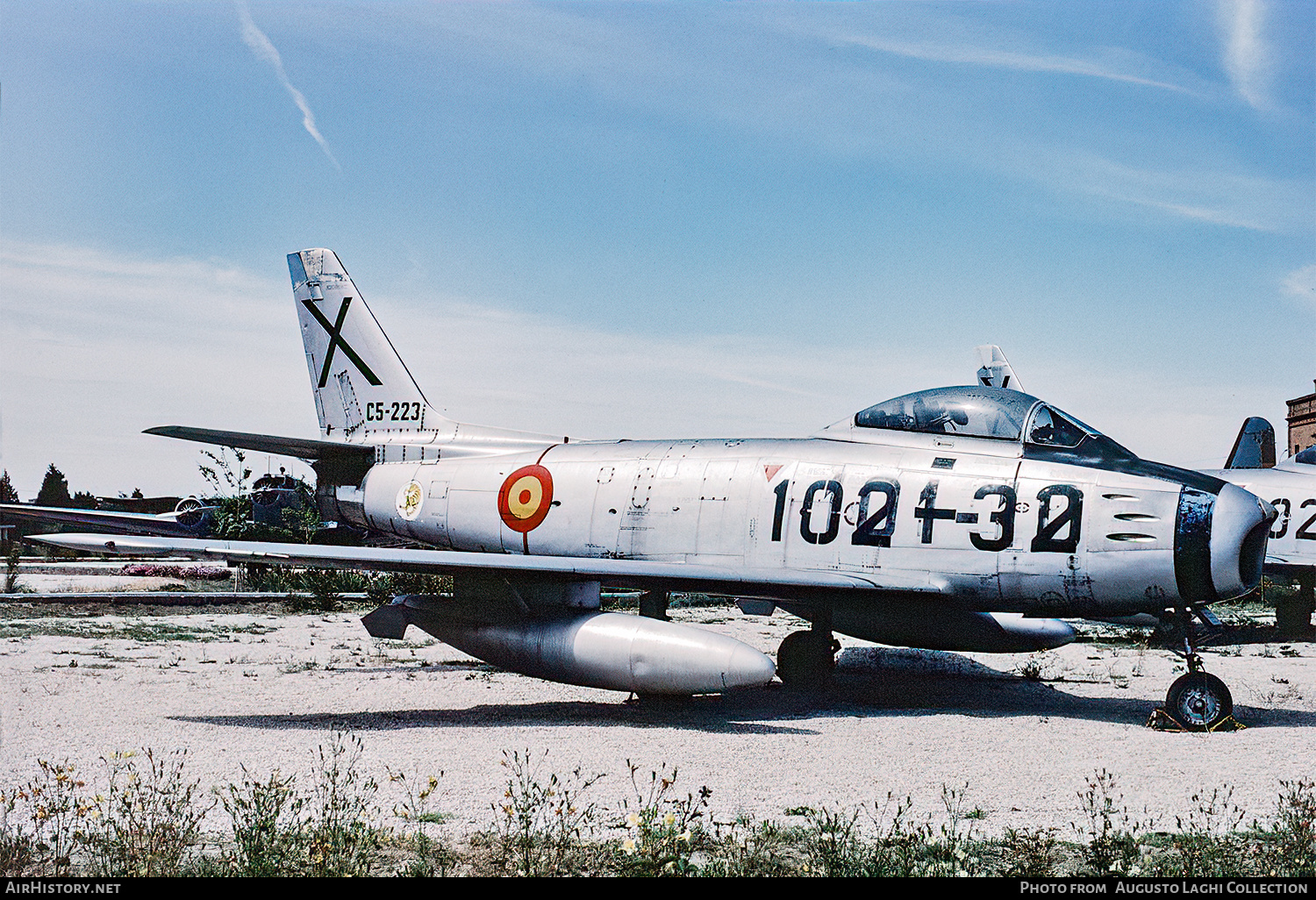 Aircraft Photo of C5-223 | North American F-86F Sabre | Spain - Air Force | AirHistory.net #662549