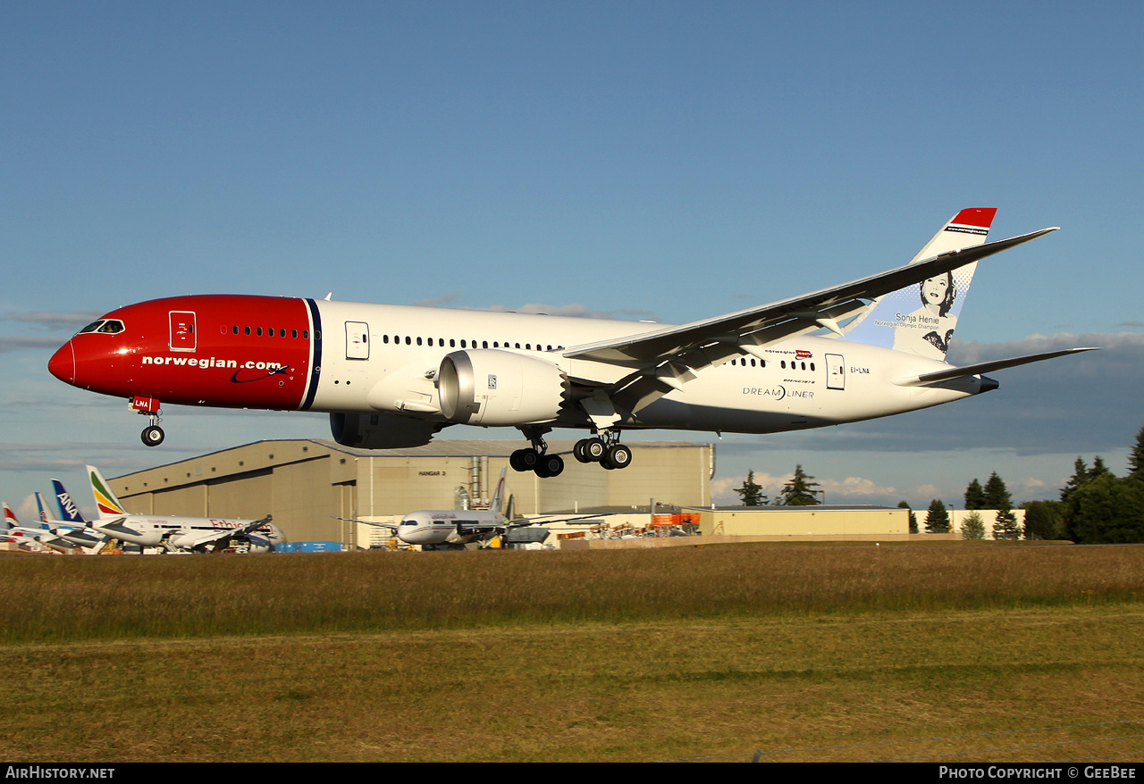 Aircraft Photo of EI-LNA | Boeing 787-8 Dreamliner | Norwegian | AirHistory.net #662550