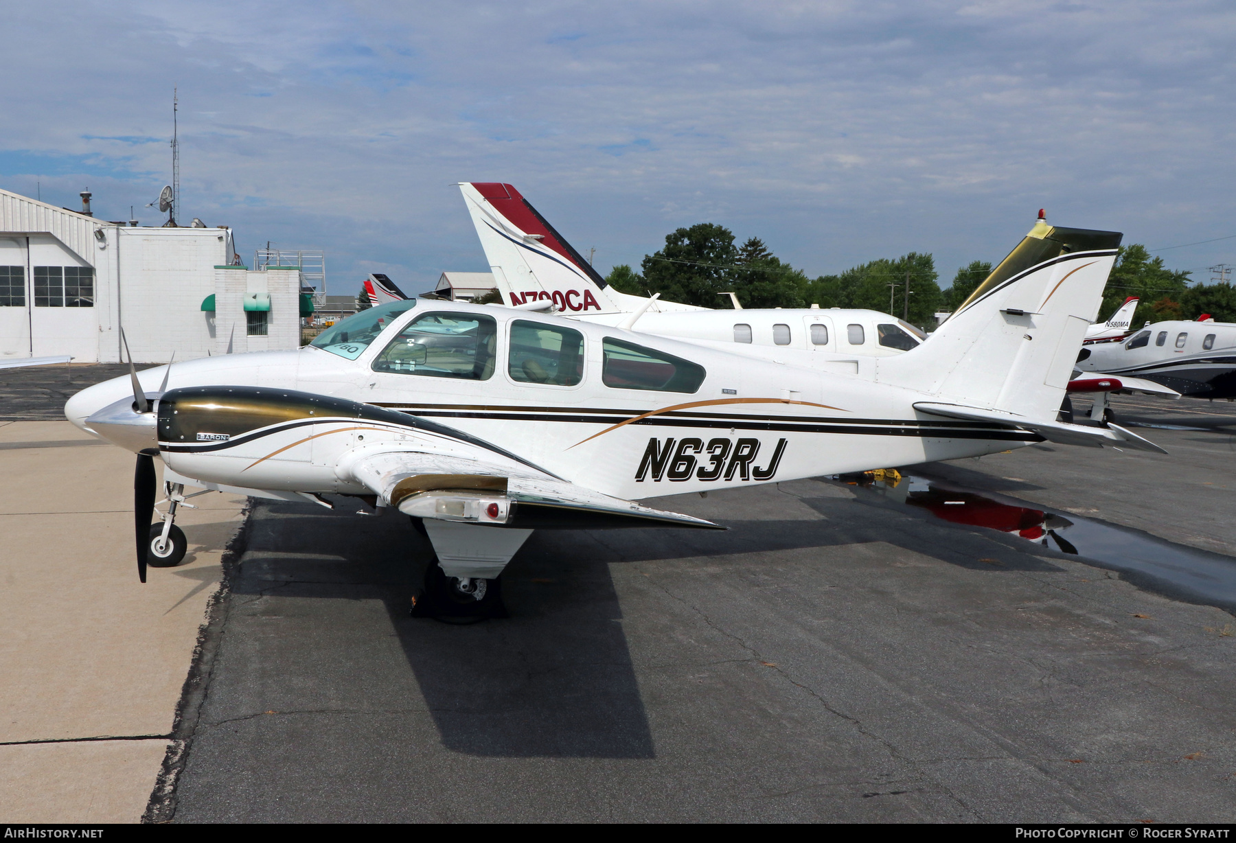 Aircraft Photo of N63RJ | Beech 95-B55 Baron | AirHistory.net #662551