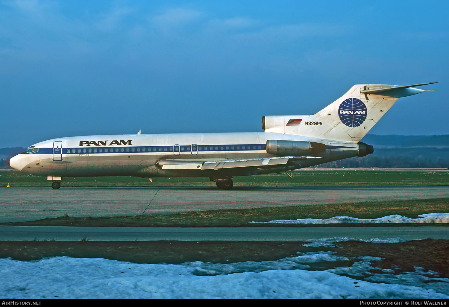 Aircraft Photo of N329PA | Boeing 727-21 | Pan American World Airways - Pan Am | AirHistory.net #662557