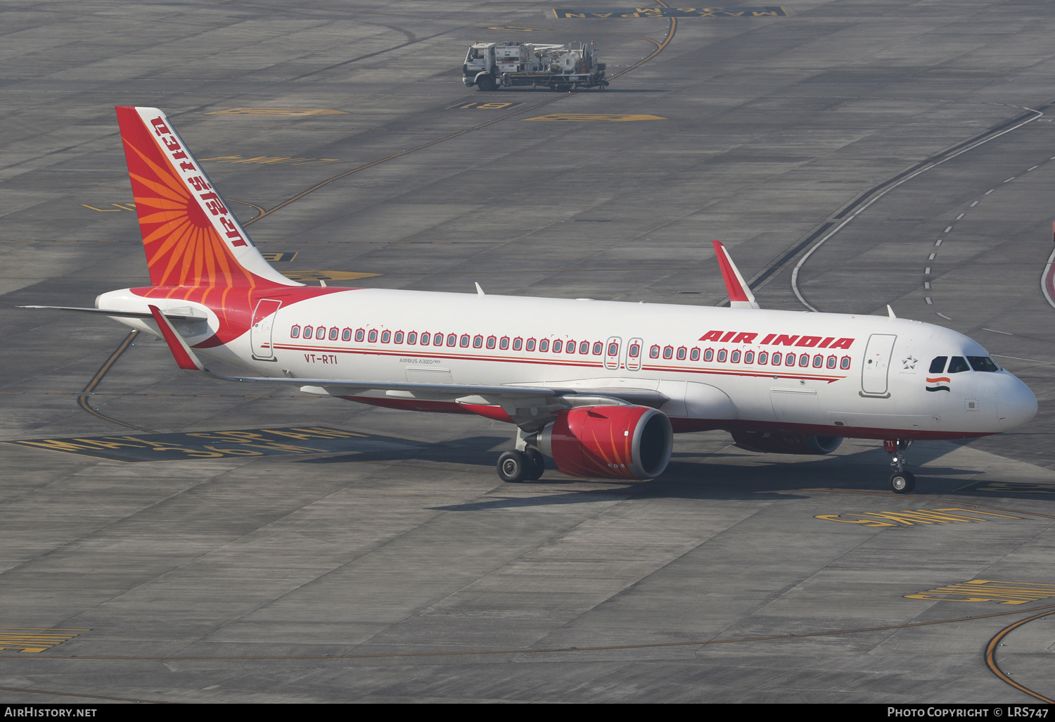 Aircraft Photo of VT-RTI | Airbus A320-251N | Air India | AirHistory.net #662558