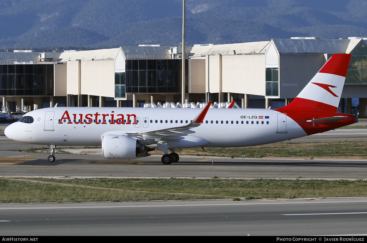 Aircraft Photo of OE-LZQ | Airbus A320-271N | Austrian Airlines | AirHistory.net #662560