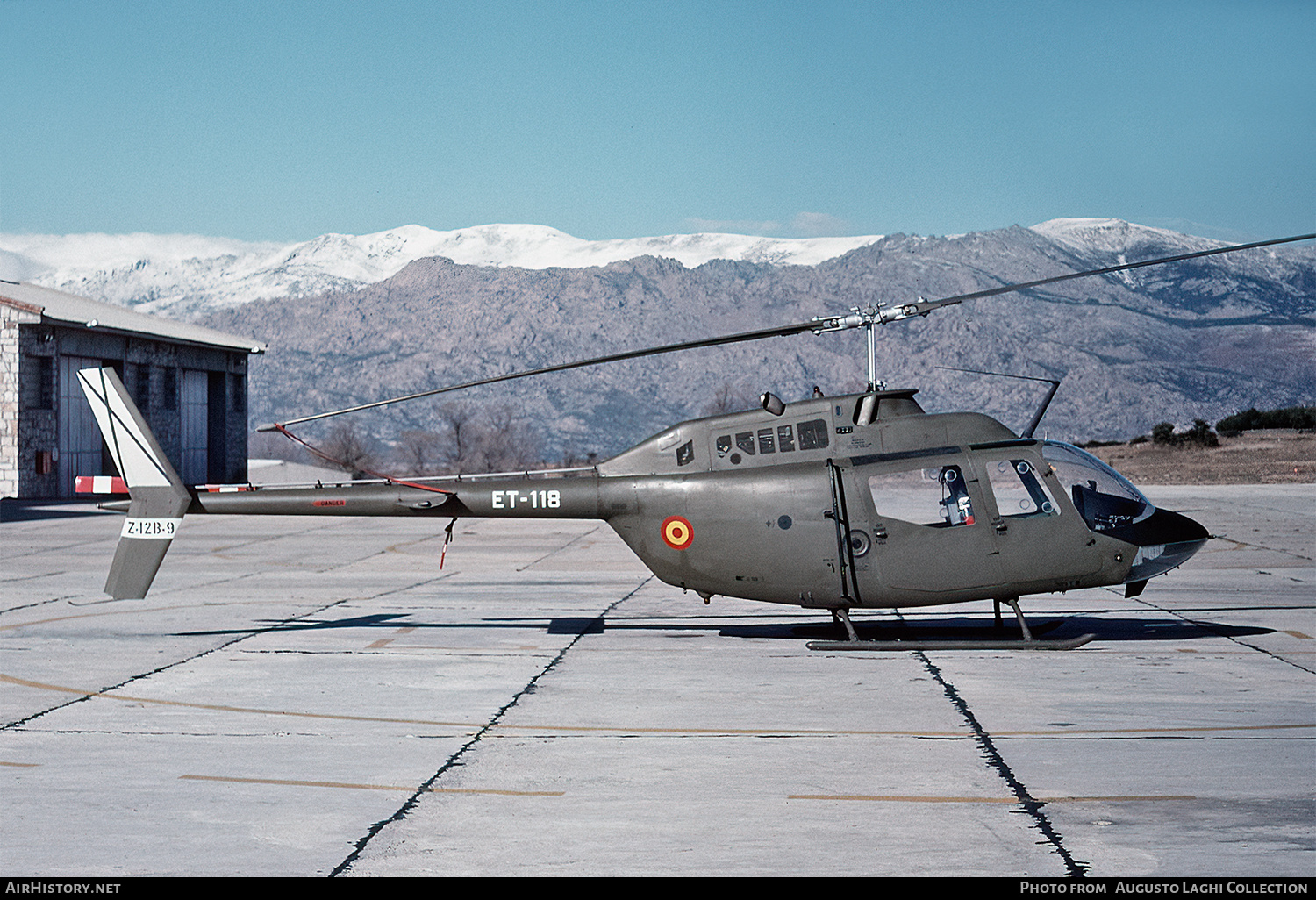 Aircraft Photo of Z.12B-9 | Bell OH-58A Kiowa (206A-1) | Spain - Army | AirHistory.net #662572