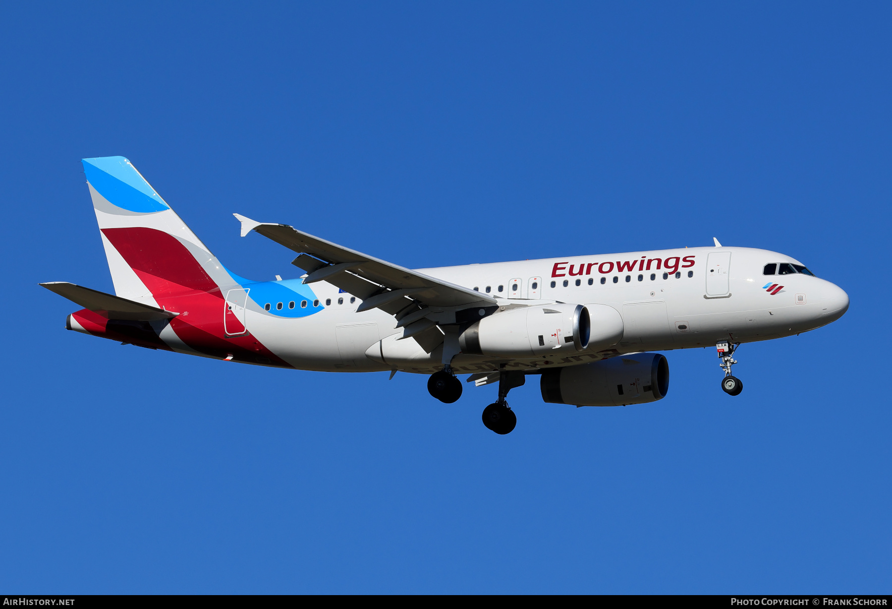 Aircraft Photo of 9H-EXW | Airbus A319-132 | Eurowings | AirHistory.net #662576